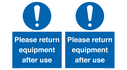 please-return-equipment-after-use-sign~